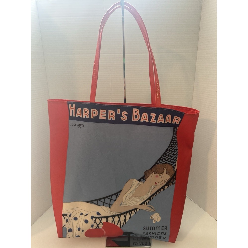 Estee Lauder "Harper's Bazaar July 1930" Magazine Cover Tote Bag